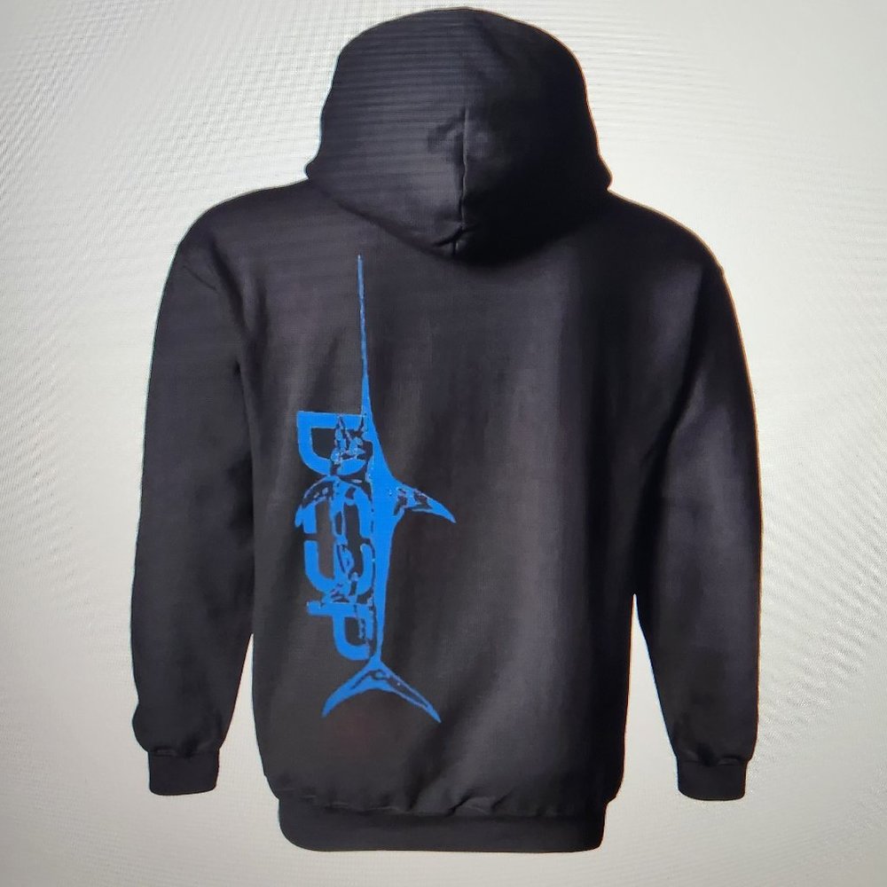 Lot of two DEEP Apparel,  hoodie and quarter zip,  Men's Large